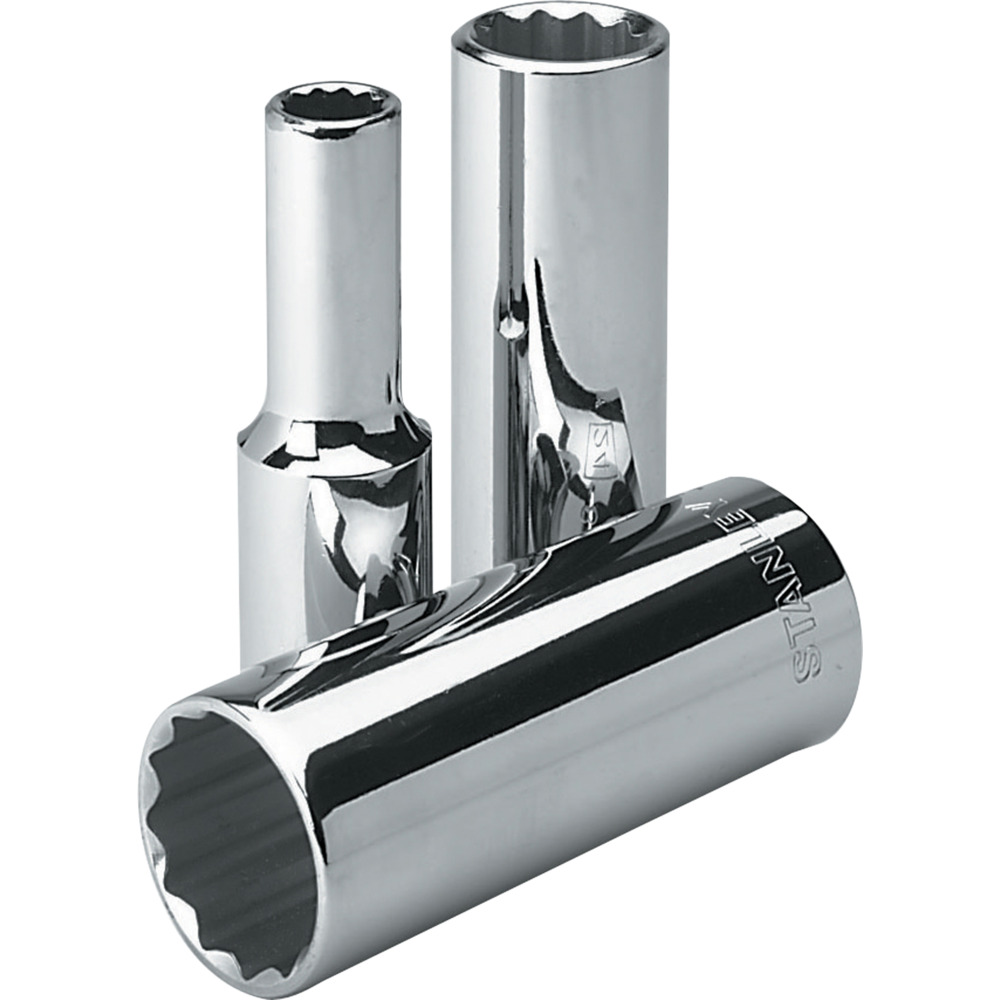 CUBO ESPIGA 1/2" LARGO 12 PUNTAS 24MM 4-86-432 STANLEY