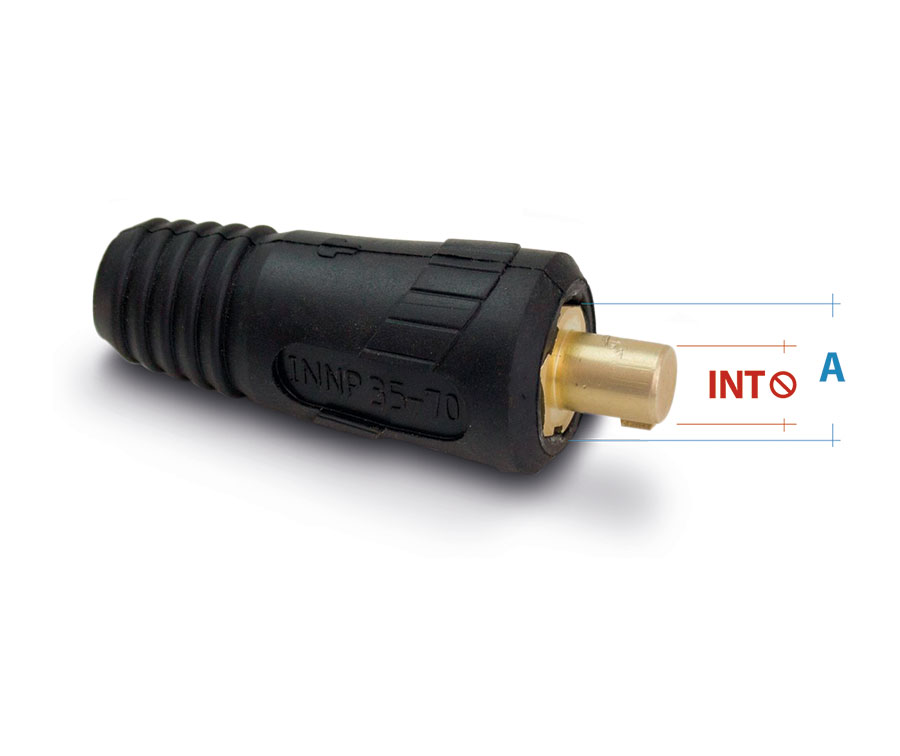 CONECTOR RAPIDO MACHO DINSE 10/25 SOSWG2-213 SWEISS