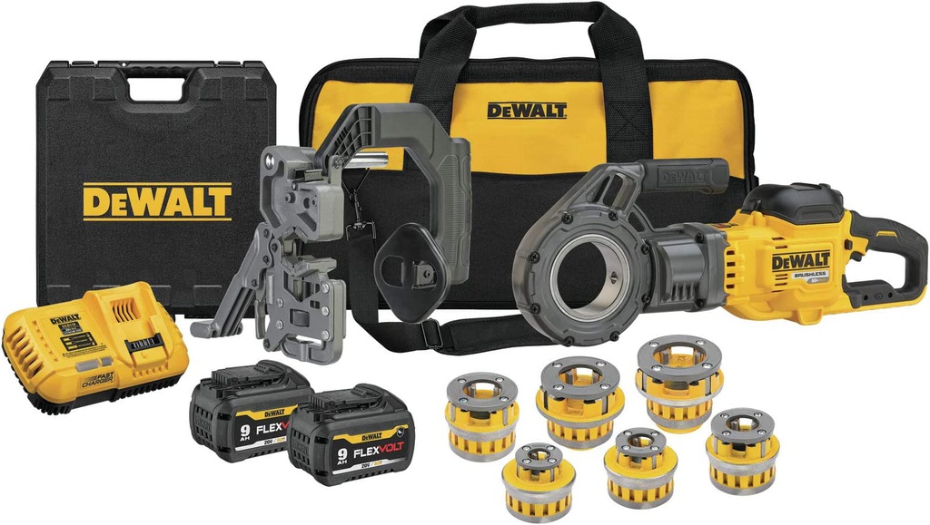 ROSCADORA A BATERIA 1/2" A 2"  60V DCE700X2K DEWALT