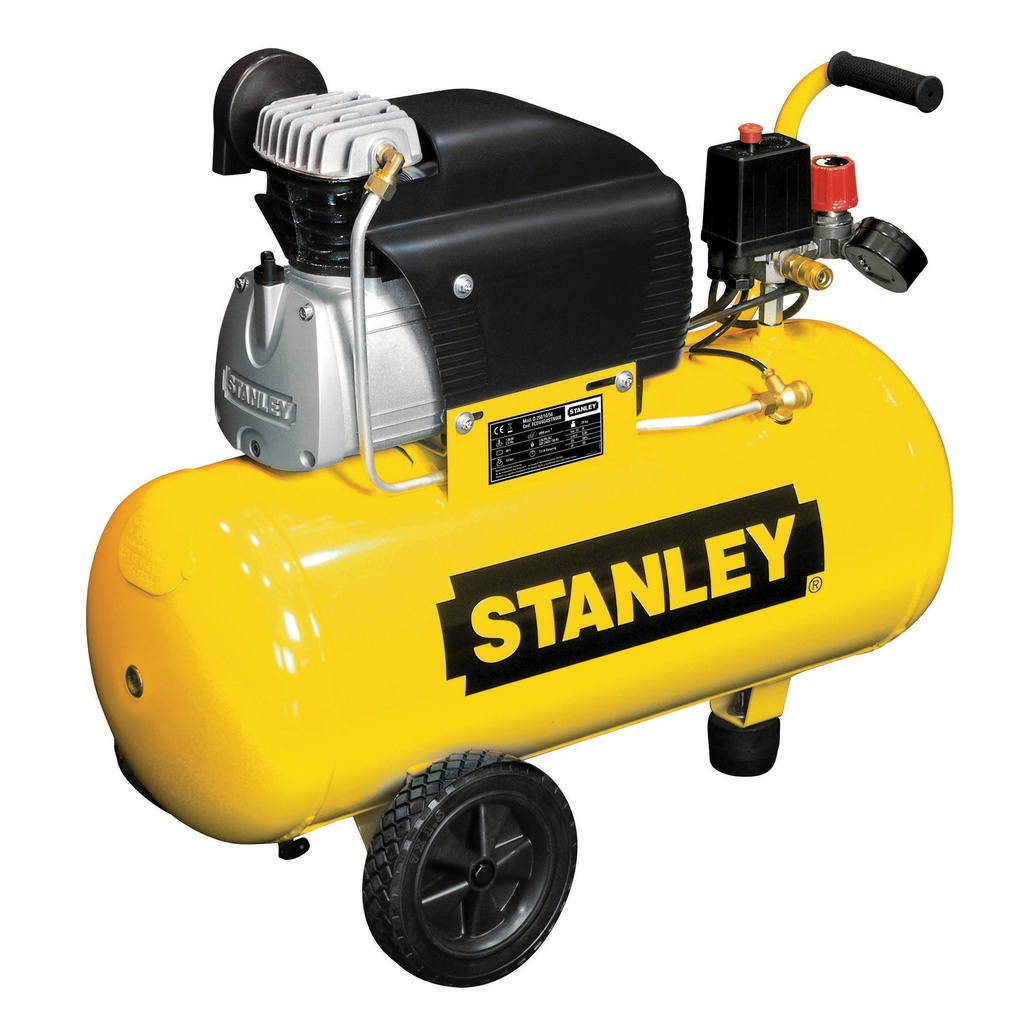 COMPRESOR HORIZONTAL 50 LITROS 2HP 120V STC50-B3 STANLEY