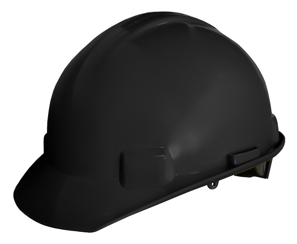 CASCO NEGRO DIELÉCTRICO CON SUSPENSION TEXTIL 6 PUNTOS AJUSTE MILIMETRICO WW-2017NEK JYRSA