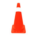 CONO DE PRECAUCION BRILLOSO 71 CM CON 1 REFLEJANTE SR-3185-1RK JYRSA