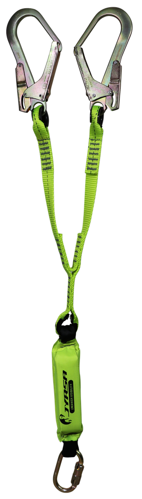 LINEA DE VIDA CON AMORTIGUADOR DOBLE BANDA 1MT JYR-AMBPOSVG1M JYRSA