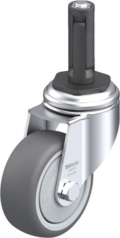 RUEDA GIRATORIA POLIURETANO TERMOPLASTICA 80X32 MM 120KG LKRA-PATH 80KF-11-ER12 BLICKLE 848747 BLICKLE