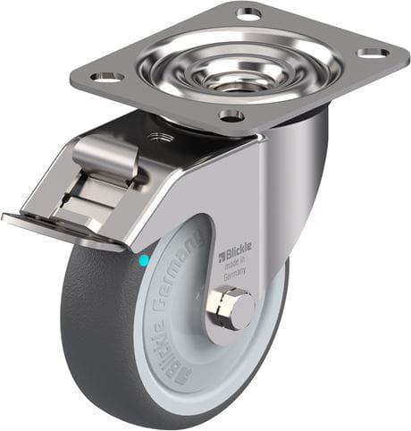 RUEDA GIRATORIA POLIURETANO TERMOPLASTICO 100X32MM 150 KG LEX-PATH 100KFD-FI 847074 BLICKLE