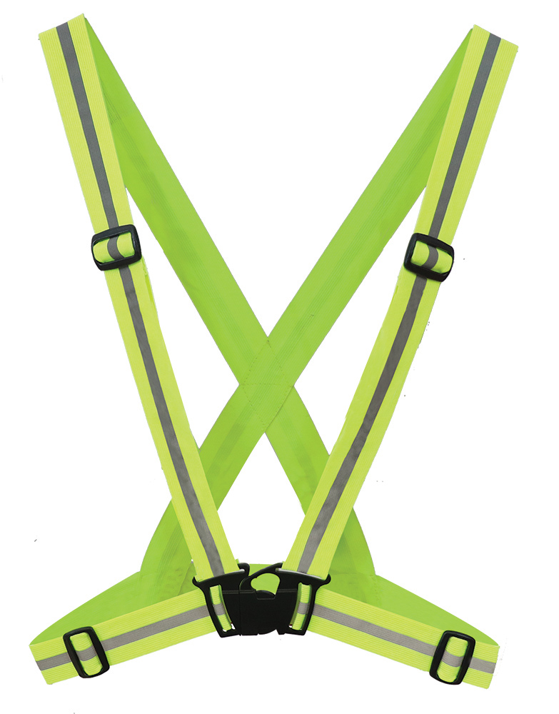 CHALECO TIPO ARNES ELASTICO HIGH VISIBILITY SR-10188 JYRSA