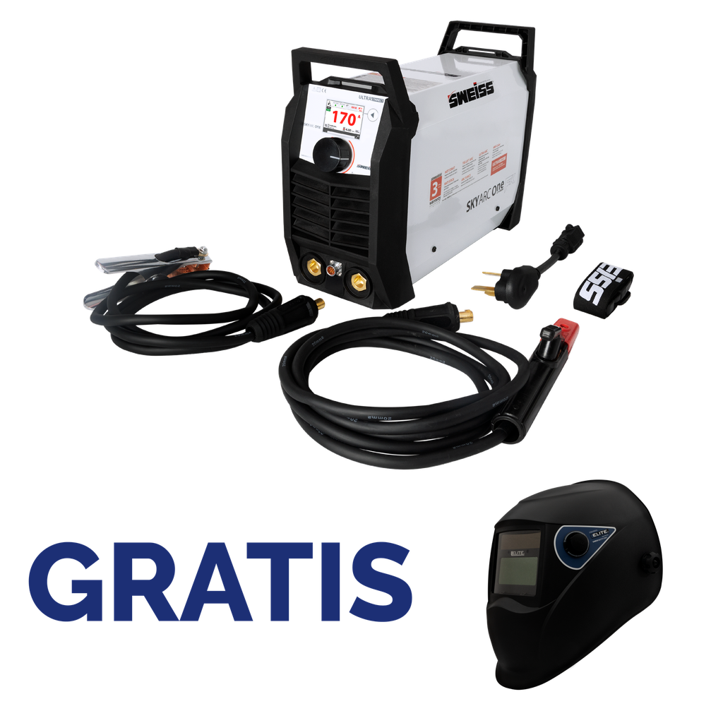 SOLDADORA INVERSOR 170 AMPERIOS Skyarc One Fx 110/220V 1Ph SOSWSWA172C+SOELCSVM501-R SWEISS