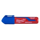 MARCADOR AZUL PUNTA CINCEL EXTRA LARGA 48-22-3267 MILWAUKEE