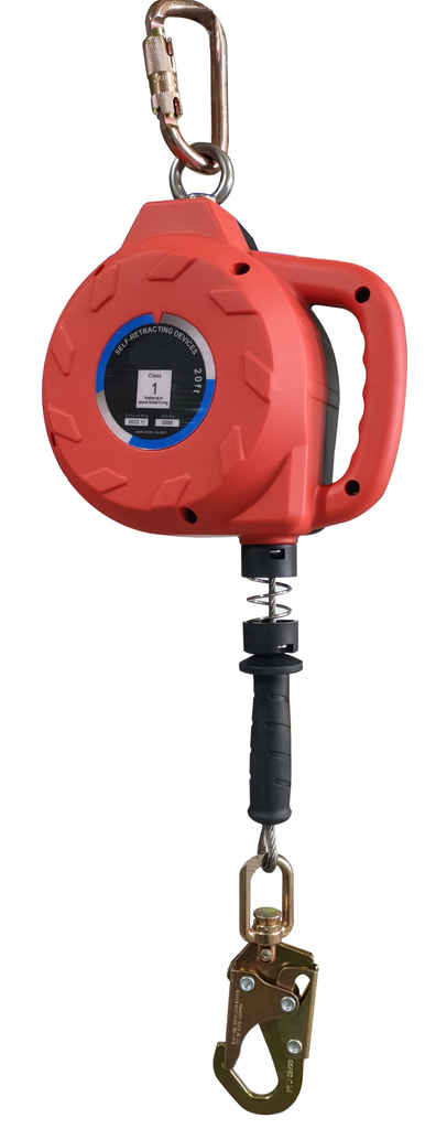 LINEA DE VIDA AUTORETRACTIL 30 PIES (9.0 MTS) SRL-D30 T-SAFETY