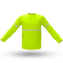 CAMISA REFLECTIVA MANGA LARGA CUELLO REDONDO "SPEED DRY" AMARILLA TALLA M 20020M T-SAFETY