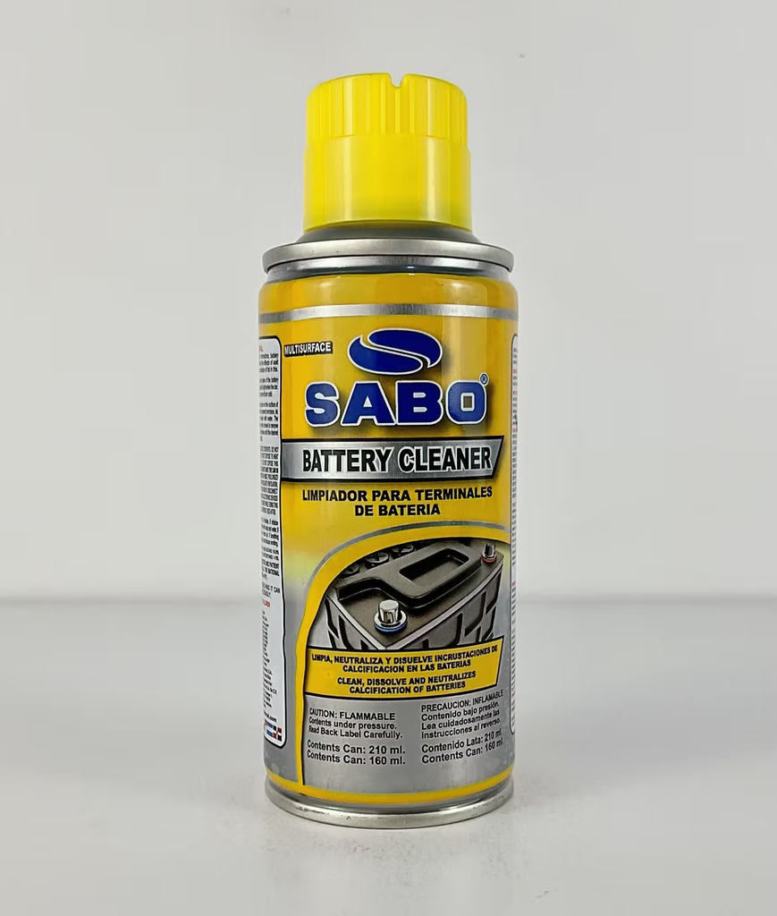 LIMPIADOR PARA TERMINALES DE BATERIA 210 ML 53-0119 SABO