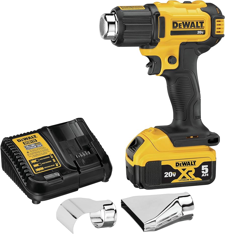PISTOLA CALOR 20V 5.0 Ah DCE530P1 DEWALT