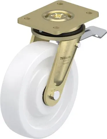 RUEDA GIRATORIA CON FRENO NYLON HEAVY DUTY 8" LS-SPO 200K-ST 54262 BLICKLE
