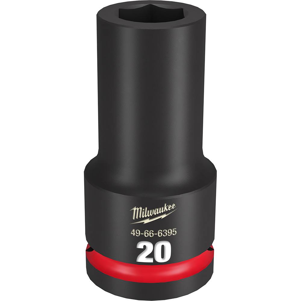 CUBO IMPACTO LARGO 3/4" 6 PUNTAS 20MM 49-66-6395 MILWAUKEE