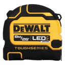 CINTA METRICA ToughSeries™ 8MX1" LED DWHT35268S DEWALT
