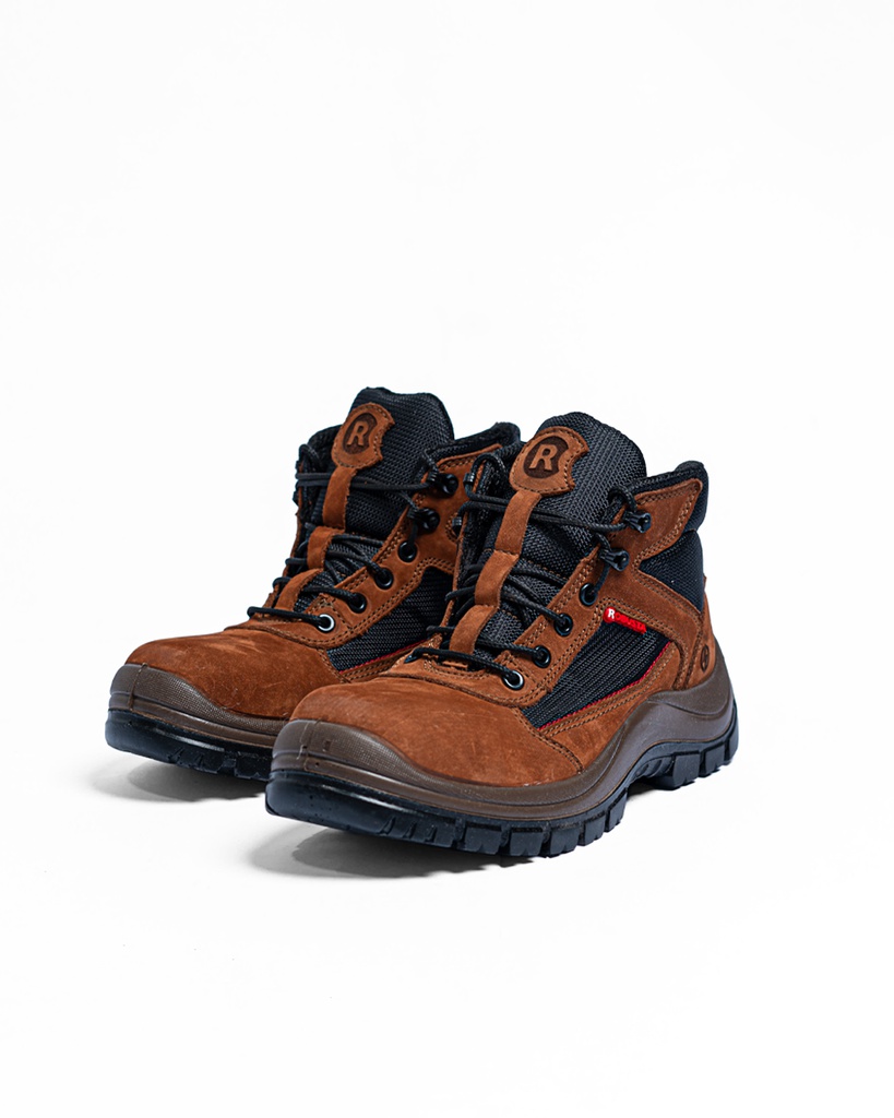 ZAPATO PUNTA COMPOSITE CAFE DIELECTRICO RHINO #44 141444 ROBUSTA