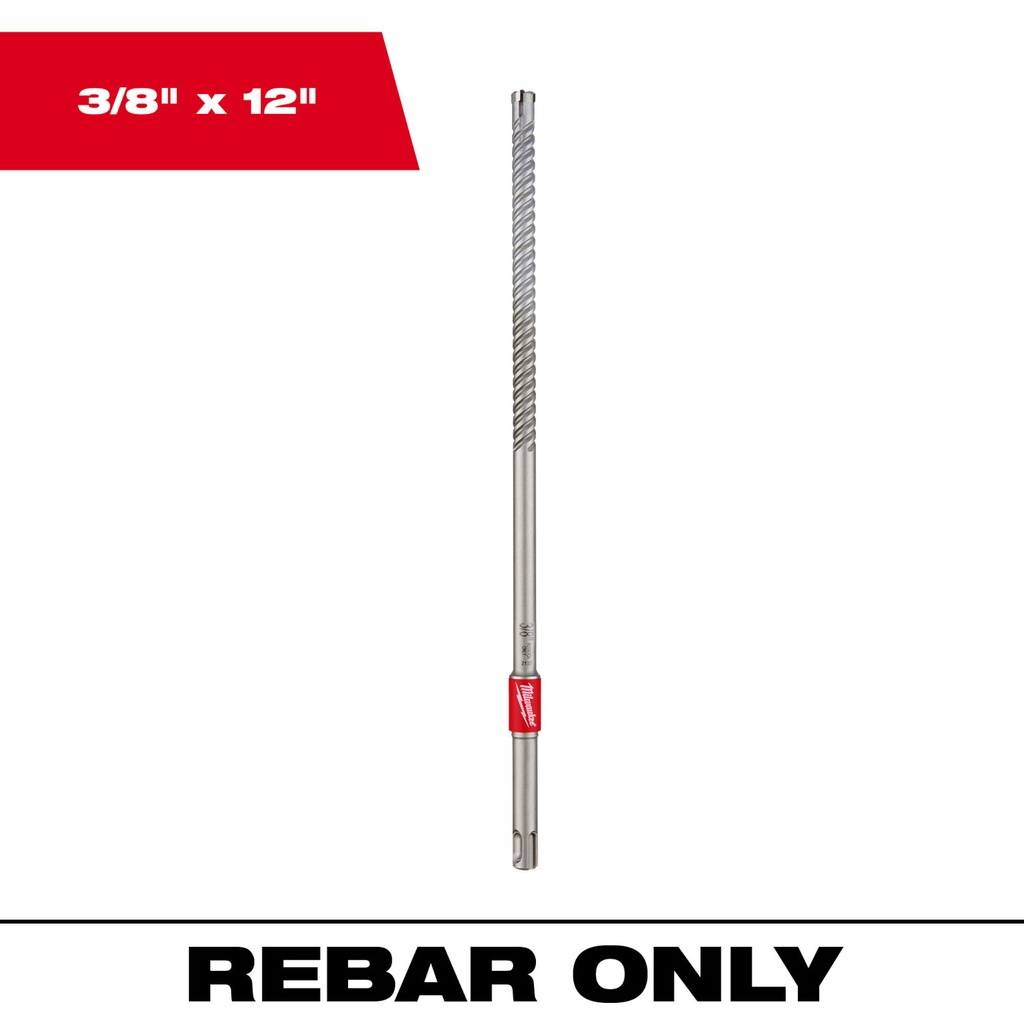 BROCA ROTOMARTILLO SDS PLUS CORTA VARILLAS 3/8"X12" 48-20-6701 MILWAUKEE