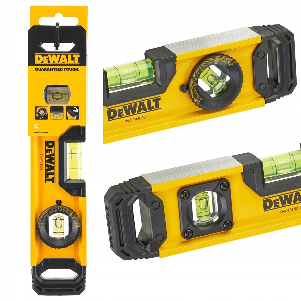 NIVEL TORPEDO MAGNETICO 9" DWHT43003 DEWALT