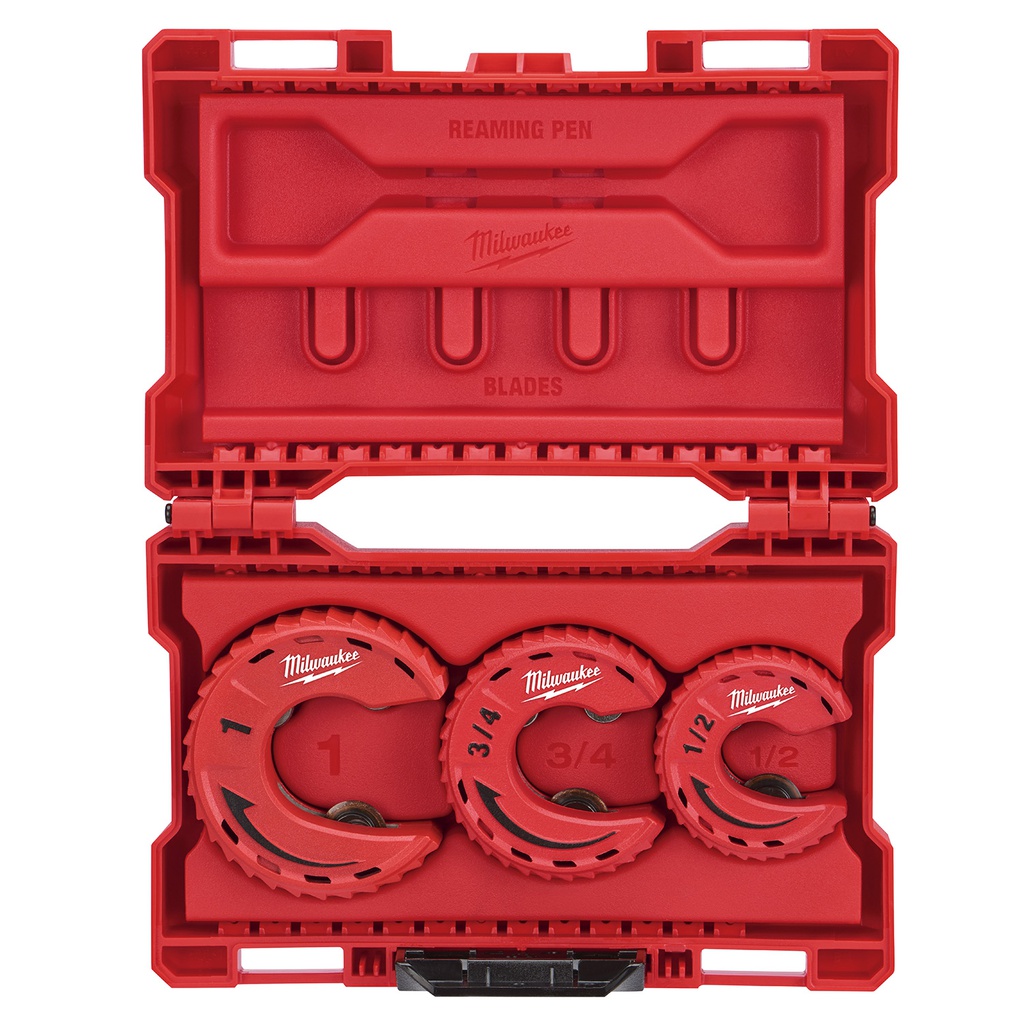 KIT DE 3 CORTADORES DE TUBOS 1/2", 3/4" & 1" 48-22-4263 MILWAUKEE