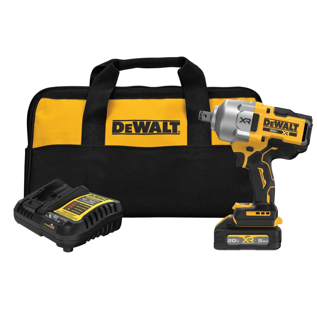LLAVE IMPACTO 3/4" 20V ALTO TORQUE 1900 LBS-FT HDCF964G1 DEWALT