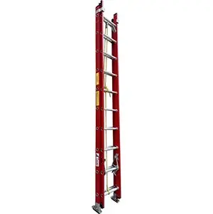 ESCALERA EXTENSION FIBRA INDUSTRIAL 36 PIES 375LBS IAA ANSI A 14.5 EF36 TECNOESCALERAS
