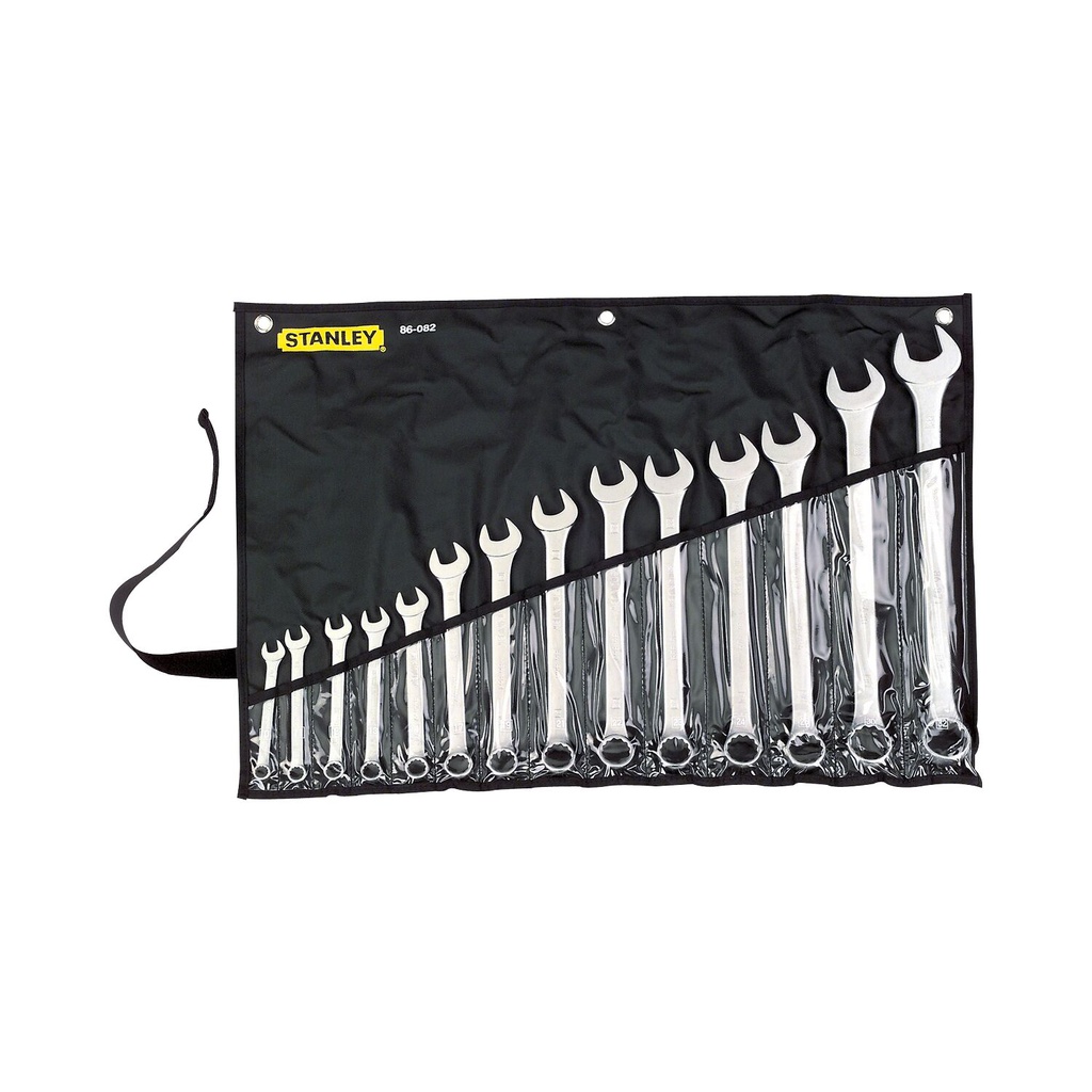 JUEGO LLAVES COMBINADAS 14 PIEZAS 10-32 MM (MATE) 86-082 STANLEY