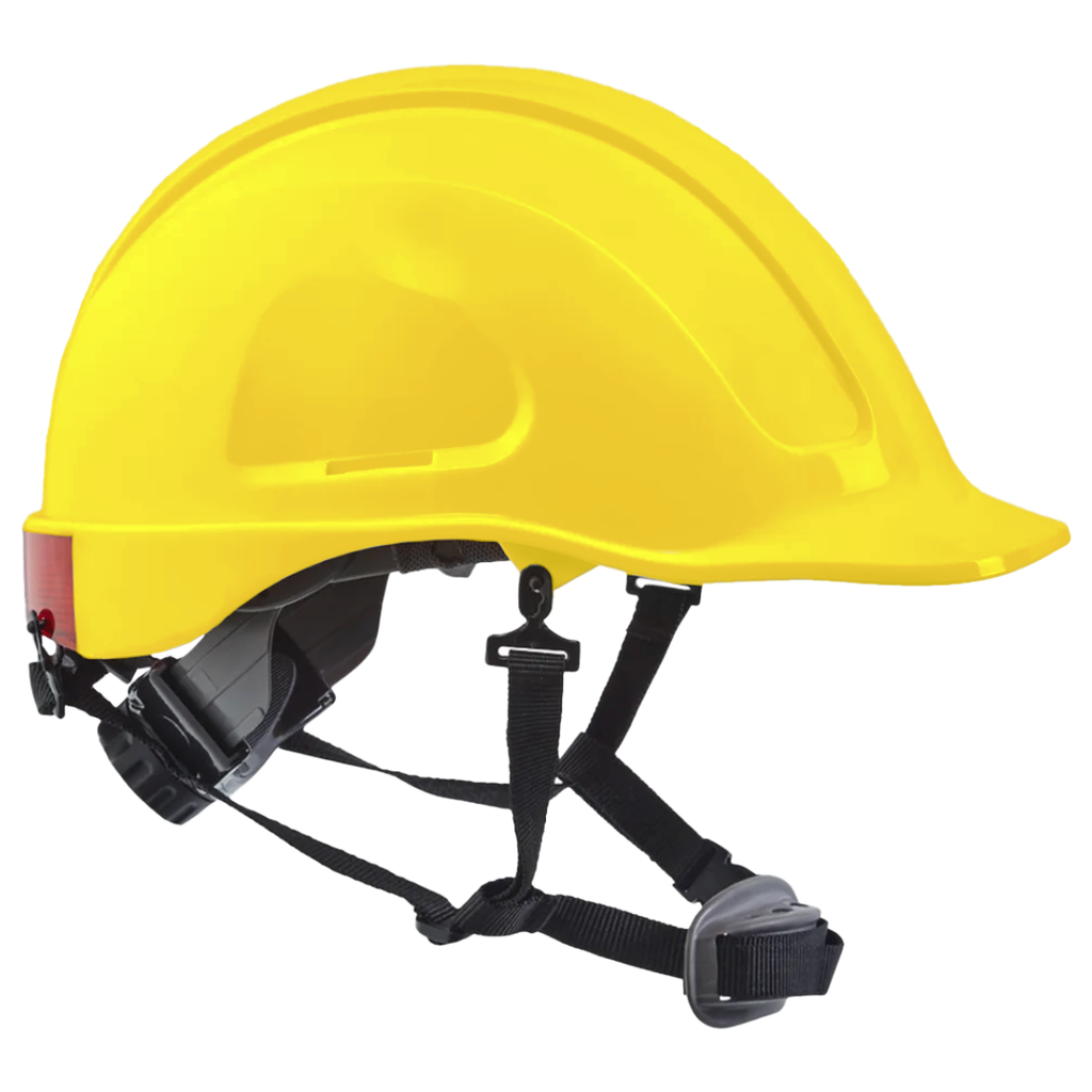 CASCO AMARILLO DIELÉCTRICO TIPO II CLASE E ALTURAS AZ89.1 PHLA420N-AM T-SAFETY