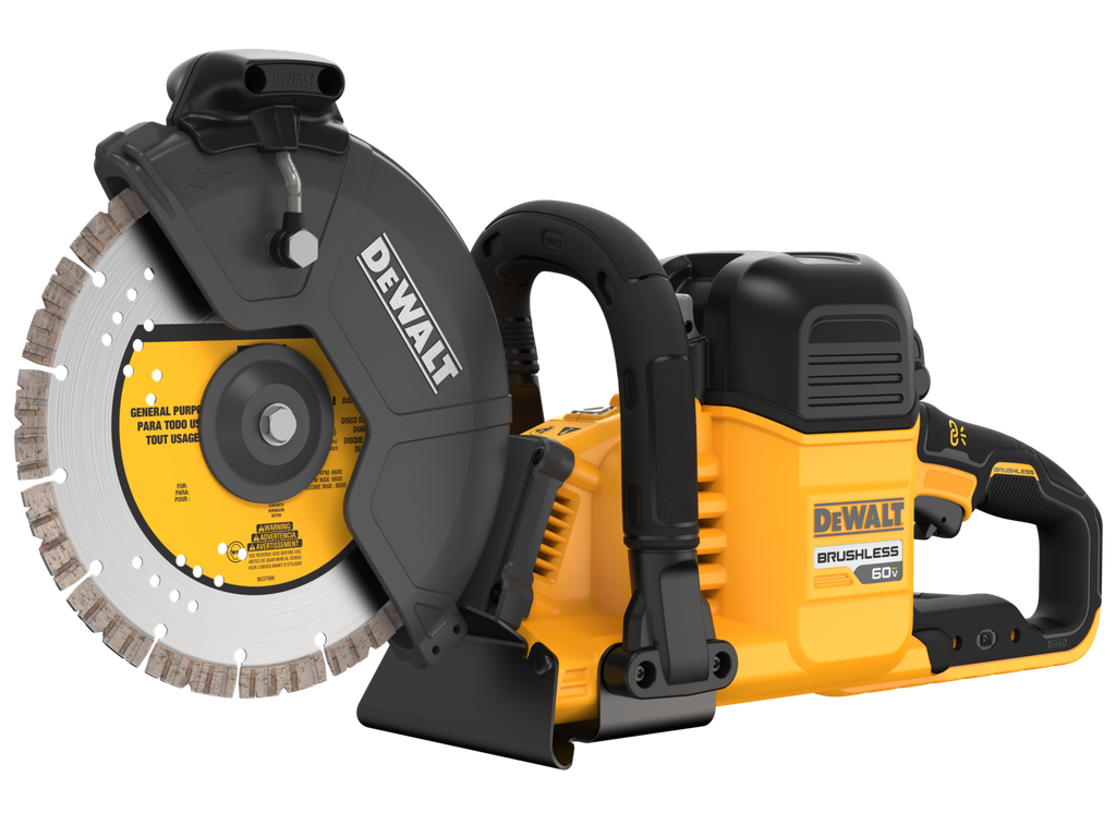 CORTADORA DISCO 9" 60V 9 Ah DCS692X2 DEWALT