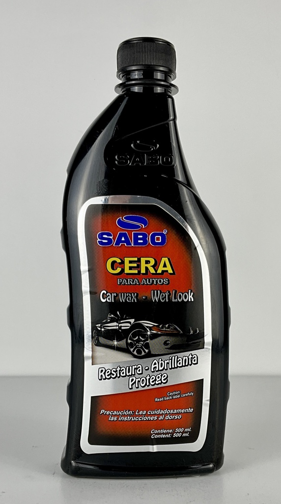 CERA LIQUIDA PARA CARRO 500 ML 56-0507 SABO
