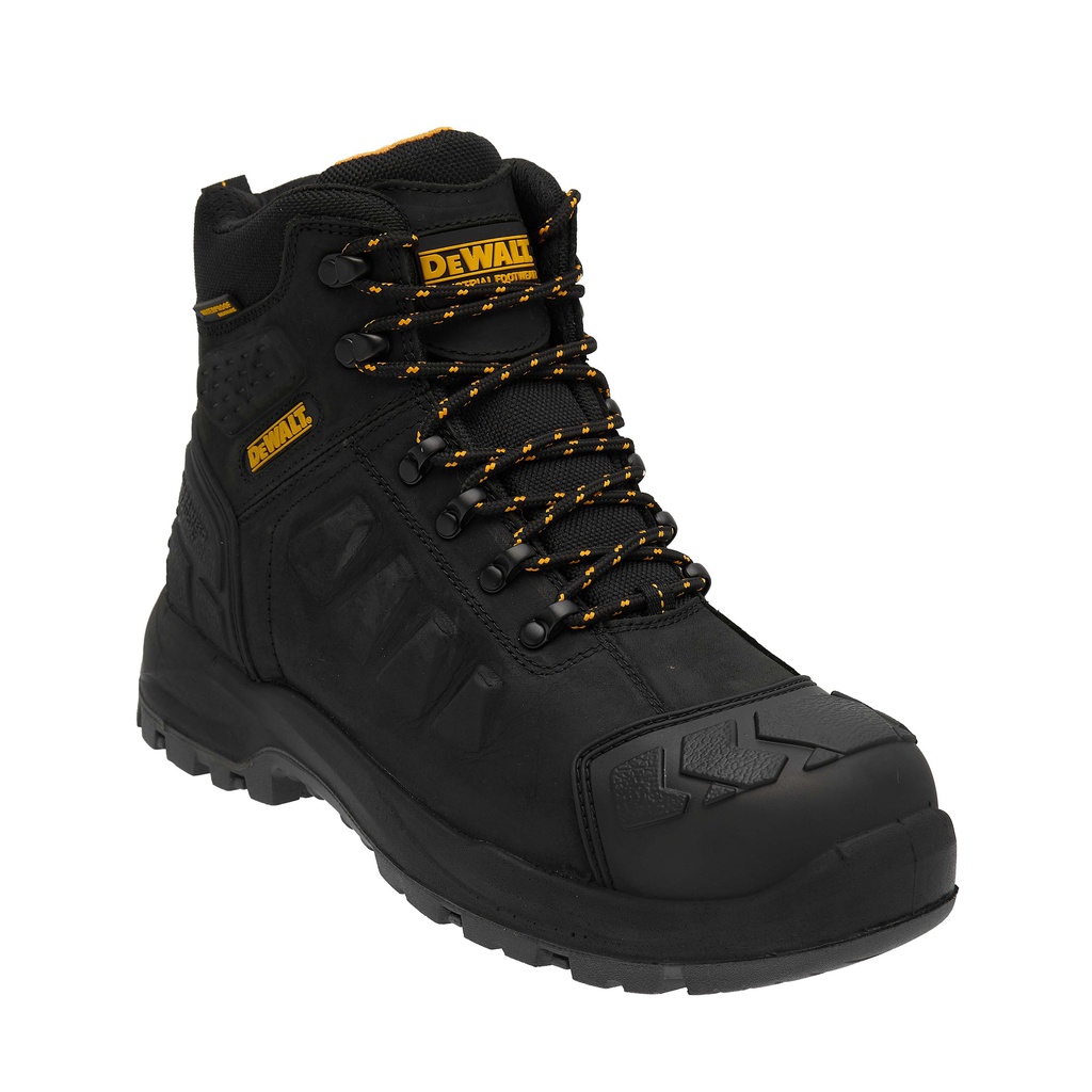 ZAPATO CUERO PUNTA COMPOSITE NEGRO "WATERPROOF" DIELECTRICO HADLEY #9 142042 DEWALT