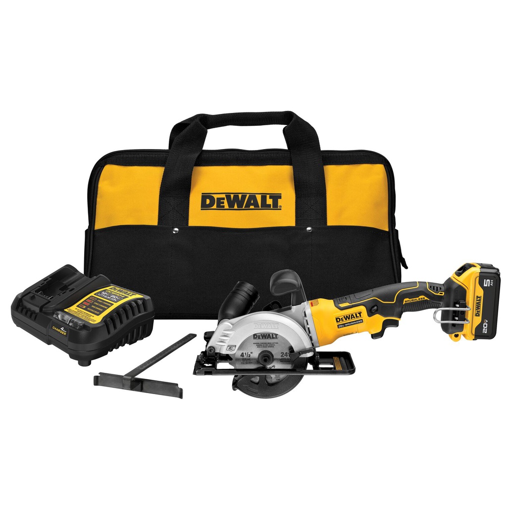 SIERRA CIRCULAR 4-1/2" ATOMIC 20V DCS571P1 DEWALT