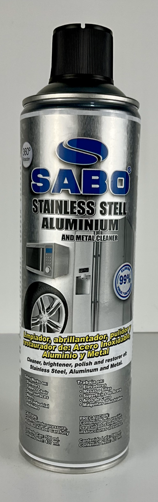 STAINLESS STEEL AND METAL CLEANER 590 ML 53-3157 SABO