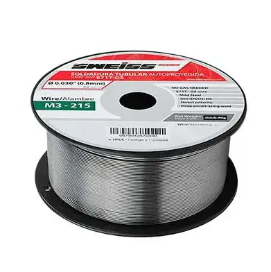 ROLLO SOLDADURA TUBULAR FCAW AUTOPROTEGIDO (SIN GAS) O.030" 0.8MM AWS E71T-GS (2LBS) M3-215 SWEISS