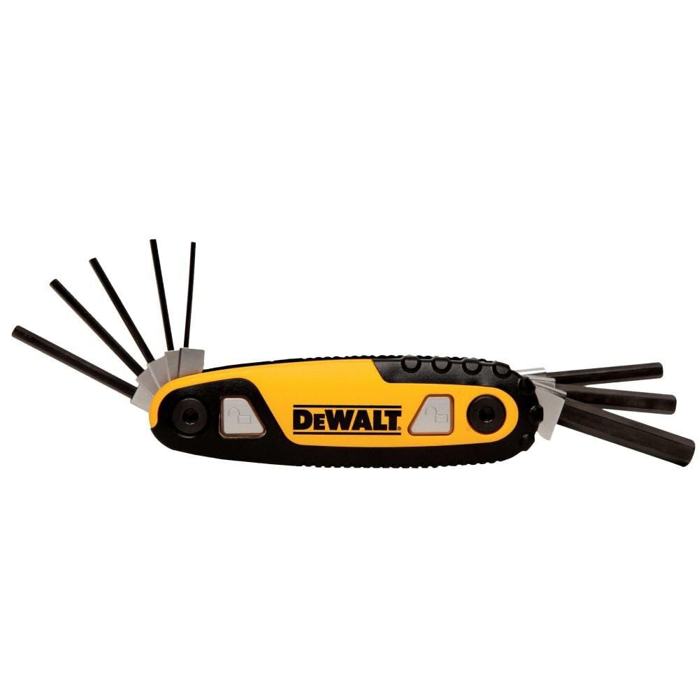 JUEGO 8 LLAVES ALLEN PLEGABLE 1.5-8MM  DWHT70263M DEWALT
