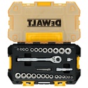 JUEGO CUBOS 1/4" & 3/8" SAE MM 30 PIEZAS  TOUGHSERIES™ DWMT45412 DEWALT