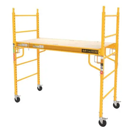 ANDAMIO DE ALTA UTILIDAD SERIE "JOBSITE BAKER" DE 6' CON RUEDA DE 5" I-CISC METALTECH