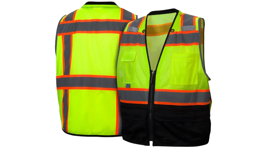 CHALECO AMARILLO ALTA VISIBILIDAD INGENIERO CLASE 2 TALLA XL RVZ4410BXL PYRAMEX