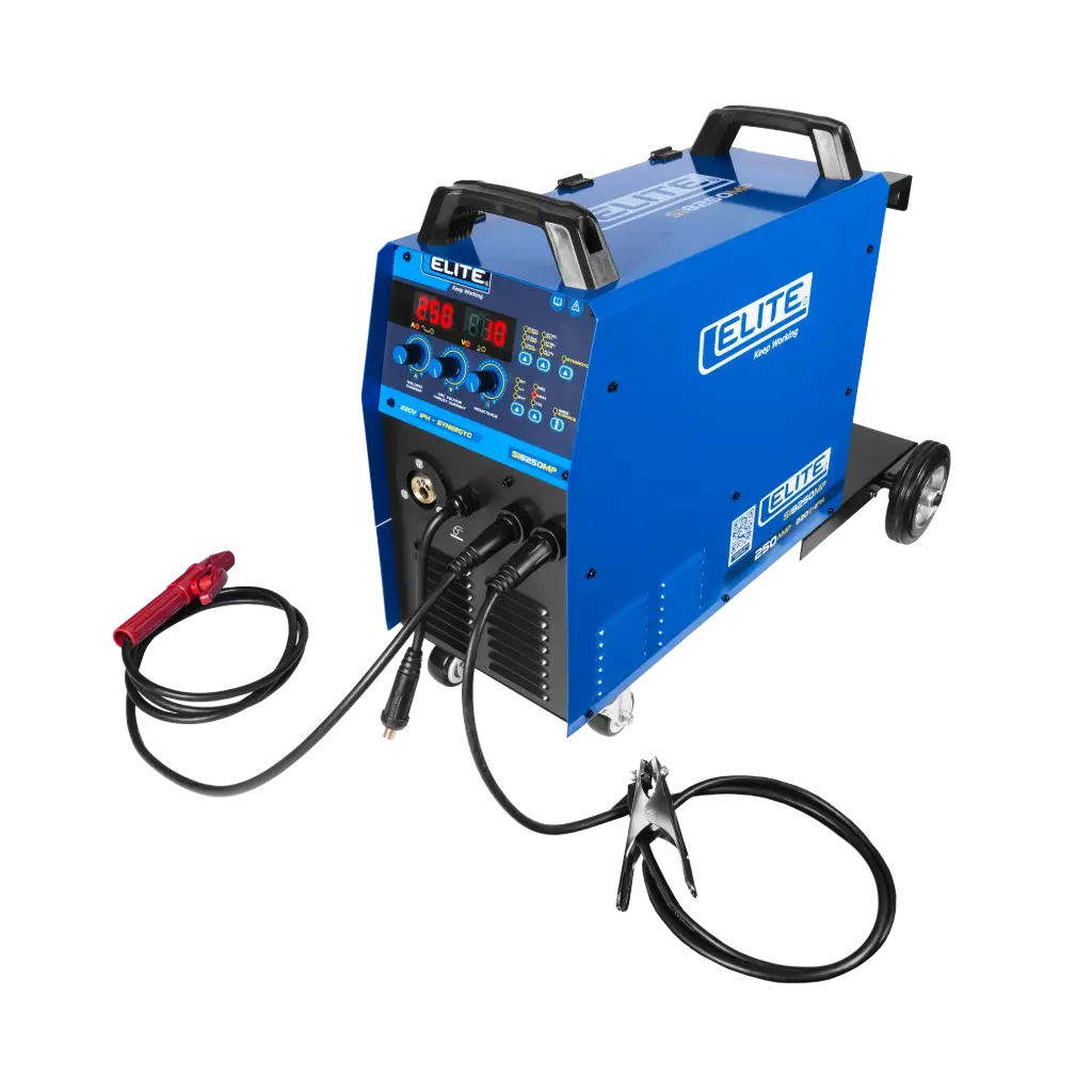 SOLDADORA INVERSOR MULTIPROCESO MIG/MAG/FCAW/MMA/TIG ELITE MP 250 - 250A 60% 220V 1PH + ANTORCHA AB25AK5 250A 5M SOELKSI8250MP-25AK5 ELITE