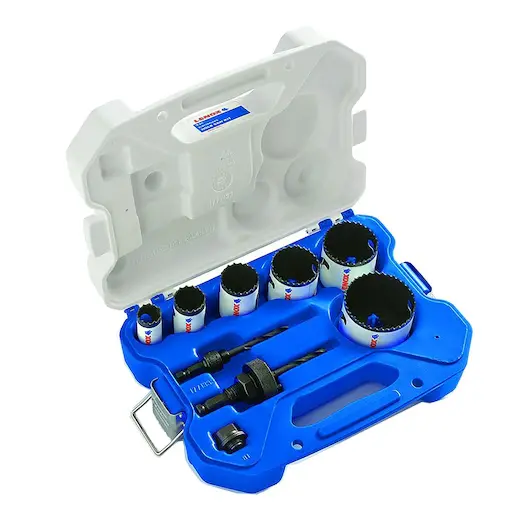 JUEGO DE BROCAS SIERRAS 9 PIEZAS 7/8"-2-1/2" 3073003 IRWIN