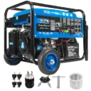 GENERADOR PORTATIL CON RUEDAS 7.5 KW 120/240V 2G80 ELITE 