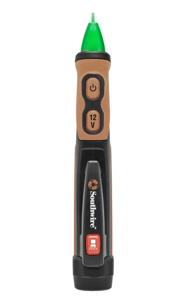 PROBADOR VOLTAJE SIN CONTACTO DOBLE RANGO NCV 12-1000V 10-1000V AC 40150N 63020740 SOUTHWIRE