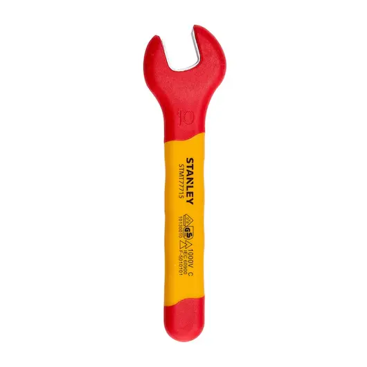 LLAVE ABIERTA FIJA AISLADA 10 MM STMT77715-LA STANLEY 
