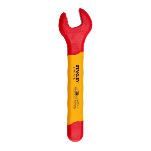 LLAVE ABIERTA FIJA AISLADA 12 MM STMT77717-LA STANLEY