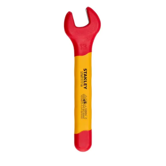 LLAVE ABIERTA FIJA AISLADA 13 MM STMT77718-LA STANLEY