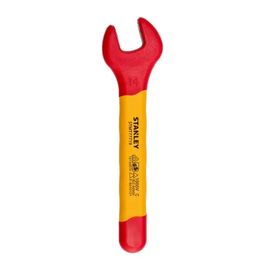 LLAVE ABIERTA FIJA AISLADA 14 MM STMT77719-LA STANLEY