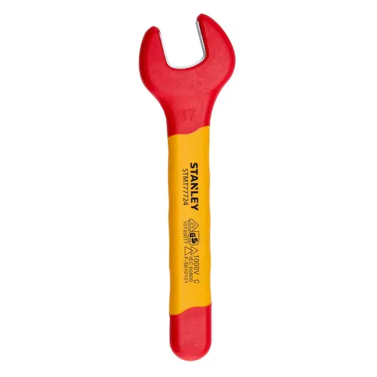 LLAVE ABIERTA FIJA AISLADA 17 MM STMT77724-LA STANLEY
