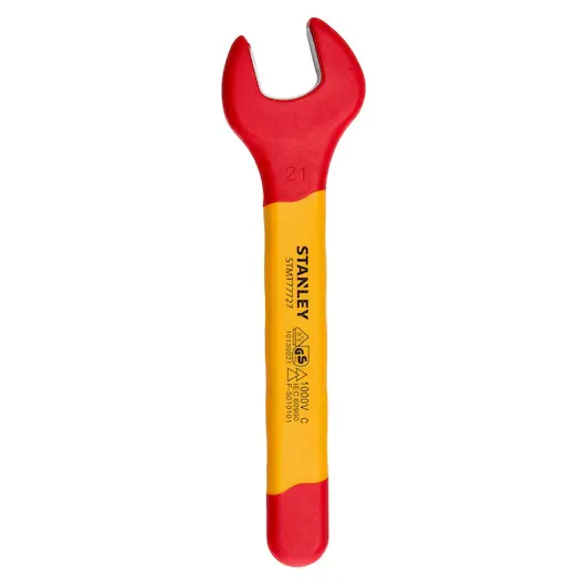 LLAVE ABIERTA FIJA AISLADA 21 MM STMT77727-LA STANLEY