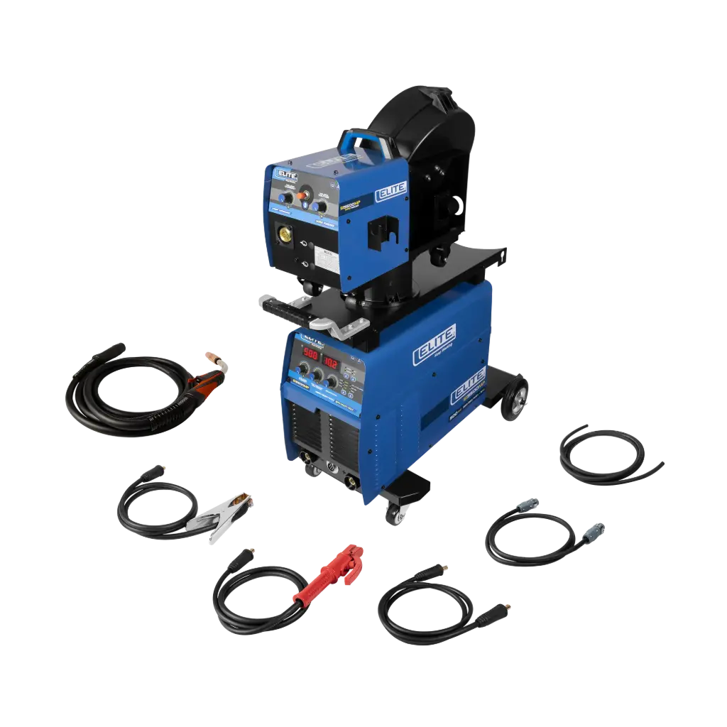 SOLDADORA INVERSOR MULTIPROCESO MP500 MIG/MAG/FCAW/MMA 500A 220/380/440V 3F SOELSI9500MP ELITE