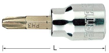 [GL22301EM] CUBO PUNTA PHILLIPS 3/8"X50MMX#1 GL22301EM SATA