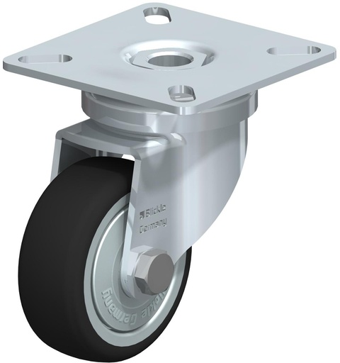 [757088] RUEDA GIRATORIA POLIURETANO TERMOPLASTICO 50X19MM 75KG LPA-PATH 50K-FK 757088 BLICKLE